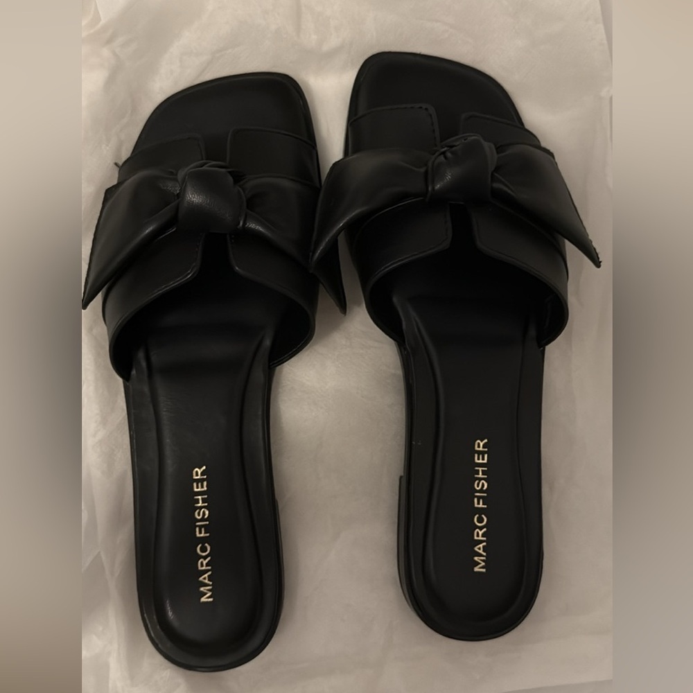 Marc fisher sandals, size 5.5, Black